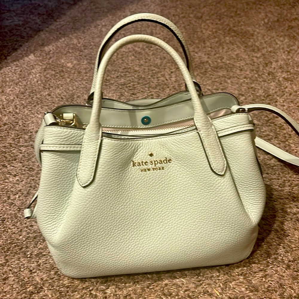 Kate Spade Small Dumpling Satchel in crystal blue. New condition without tags.